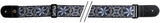 GEWA Gitarren Gurte F&S Folk Jacquard - Blau-White