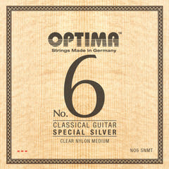 Optima Saiten für klassische Gitarren No. 6 Special Silver - Set Nylon medium (NO6.SNMT)