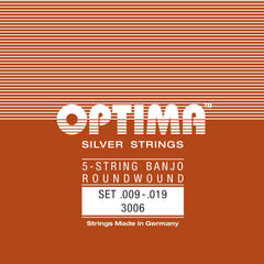 Optima 3006 Saitensatz für 5-saitige Banjo, Schlaufe
