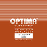 Optima 3006 Saitensatz für 5-saitige Banjo, Schlaufe