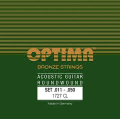 Optima Saiten für Akustikgitarren Bronze Saiten - Satz Custom-light (1727CL)