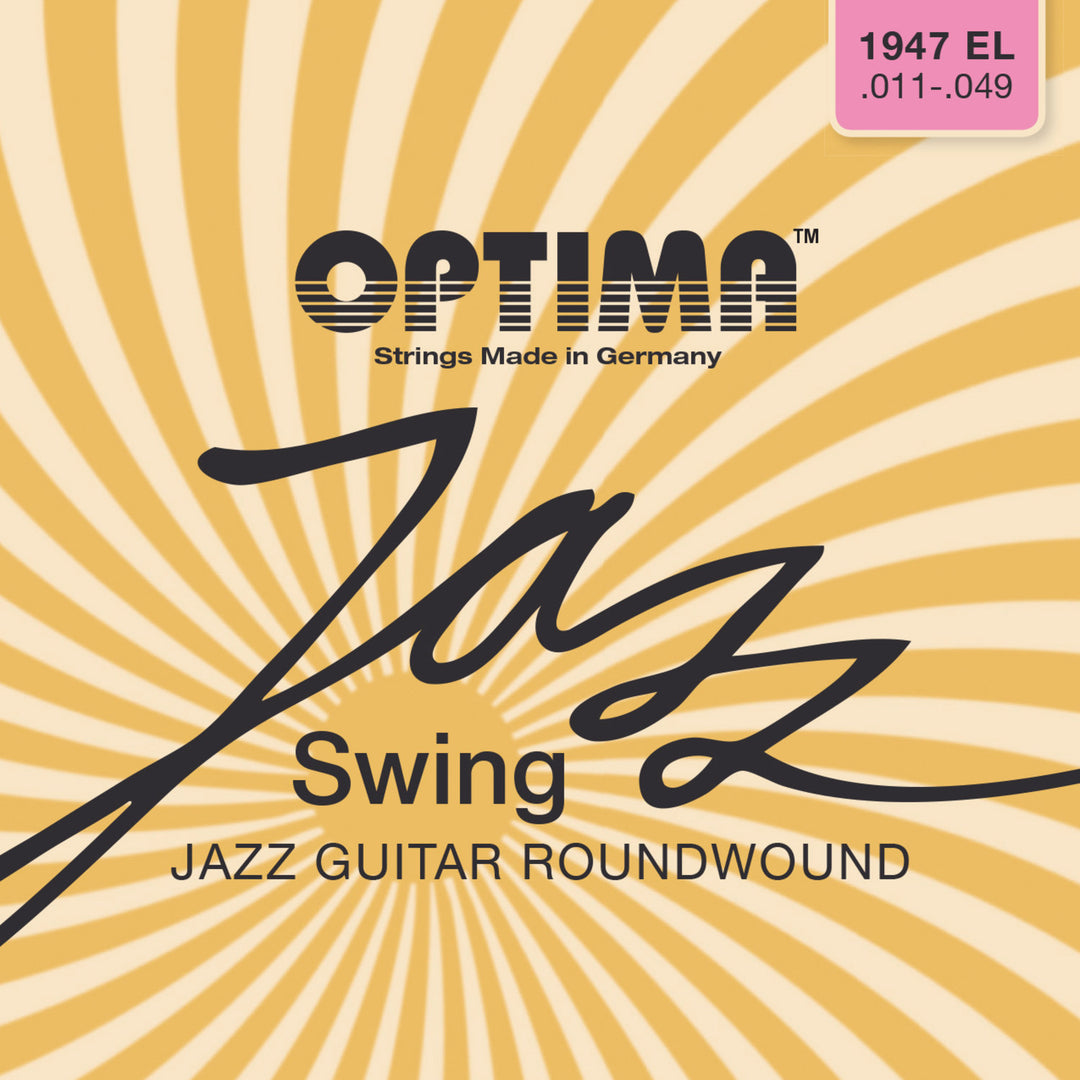 Optima Saiten für E-Gitarre Jazz Swing Chrom Round Wound - Set (1947EL)