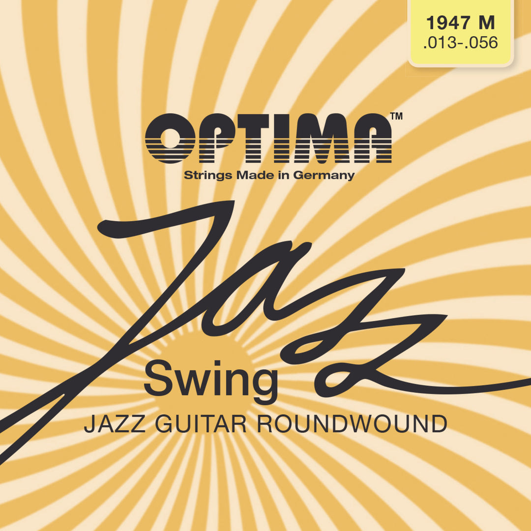 Optima Saiten für E-Gitarre Jazz Swing Chrom Round Wound - Set (1947M)