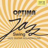 Optima Saiten für E-Gitarre Jazz Swing Chrom Round Wound - Set (1947M)