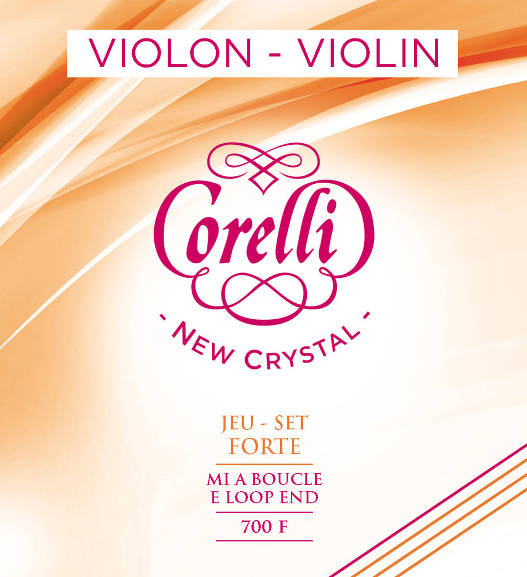 Corelli Geigen Saiten New Crystal - Forte (700F)