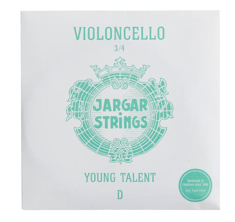 Jargar Cello Saiten YOUNG TALENT – small scale - D 3/4 medium (0,99mm)