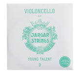Jargar Cello Saiten YOUNG TALENT – small scale - D 3/4 medium (0,99mm)