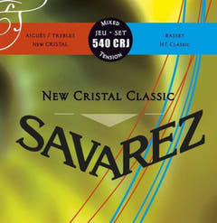 Savarez Saiten für klassische Gitarren New Cristal Classic - Satz (540CRJ)
