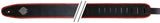 GEWA Gitarren Gurte F&S Comfort - Black/Red
