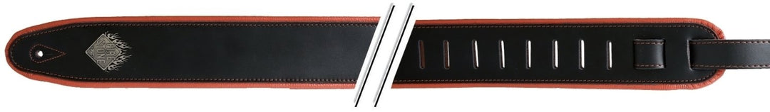 GEWA Gitarren Gurte F&S Comfort - black/orange