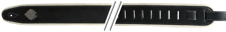 GEWA Gitarren Gurte F&S Comfort - Black/Cream