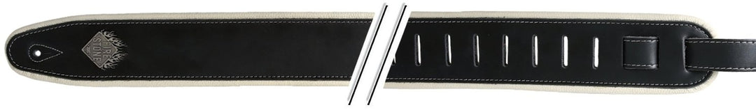 GEWA Gitarren Gurte F&S Comfort - Black/Cream