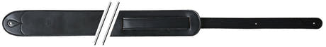 GEWA Gitarren Gurte F&S Leder - Black