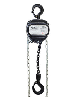 Eurolite Kettenzug 6M/1.0T (Schwarz)