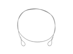 EUROLITE Stahlseil (SC) 900x3mm silber