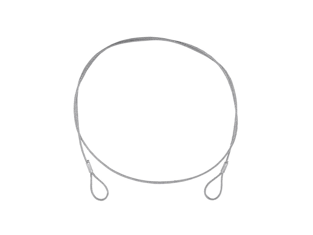 EUROLITE Stahlseil (SC) 900x3mm silber