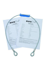 Steel rope 100cm (15 kg) 4mm