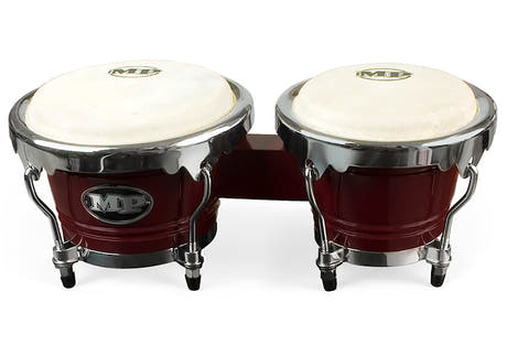 Mano MP1767-WRD Bongos, weinrot