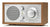Tivoli Audio Model ONE BT Bluetooth Speaker (Cherry/Silver)