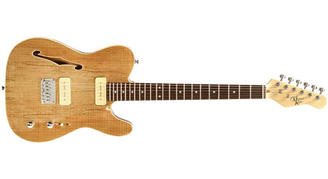Michael Kelly 59 Thinline Semi-Hollow-e-gitarre, Spalted Maple