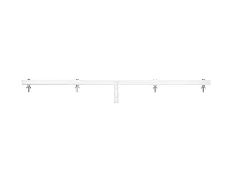 EUROLITE Cross Beam Q3W with TV spigot white