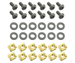Adam Hall Skruer til 19" Rack 12 stk. (12mm)