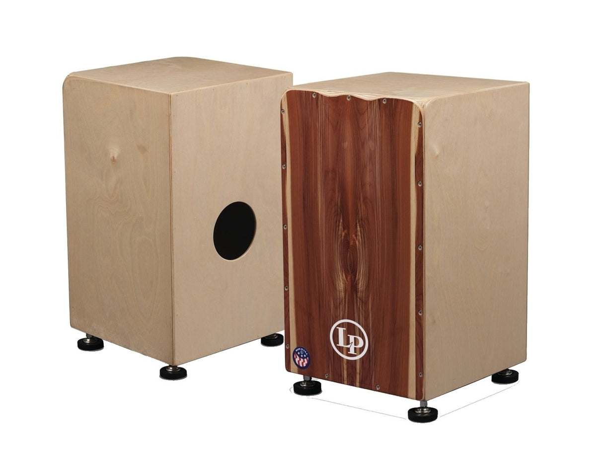 Latin Percussion Cajon Americana Flamenco Exotic Cedar Wire (LP1446)