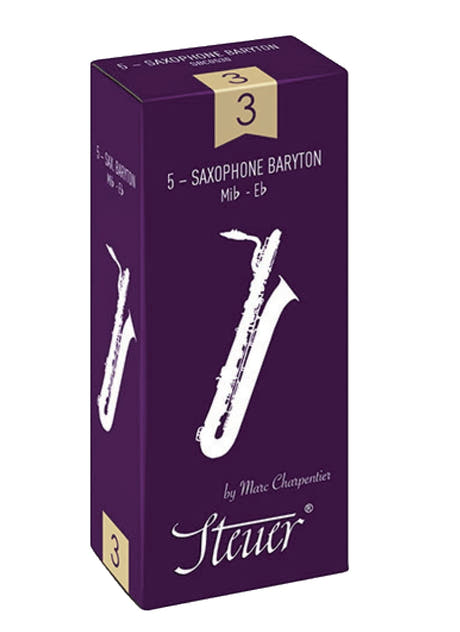 Steuer Blätter Baritonsaxophon Traditionell - 3 1/2