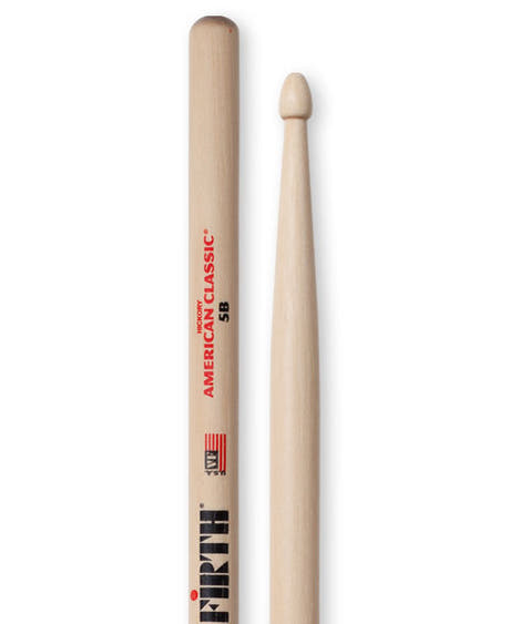 Vic Firth 5B Schlagzeugstöcke (Holzspitze)