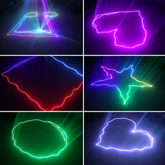 Light4Me Laser RGB Geometrisch 350mW