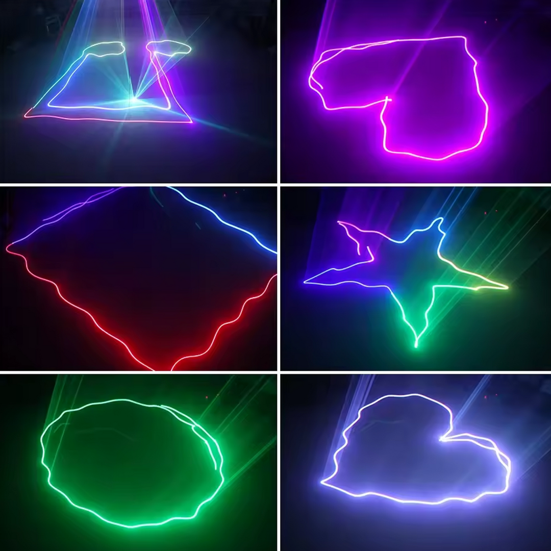 Light4Me Laser RGB Geometrisch 350mW