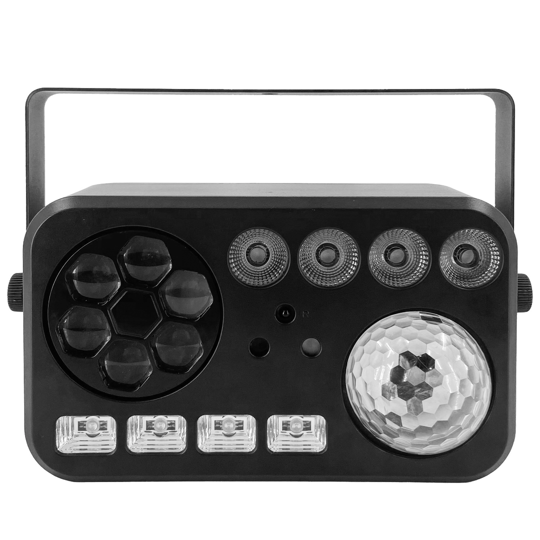 LIGHT4ME PARTY V Multi-Effekt LED-Licht RGBW-UV 6