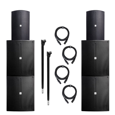 V-Tone NBX-115 Aktiv 15" PA Lautsprecher mit DSP (350W)