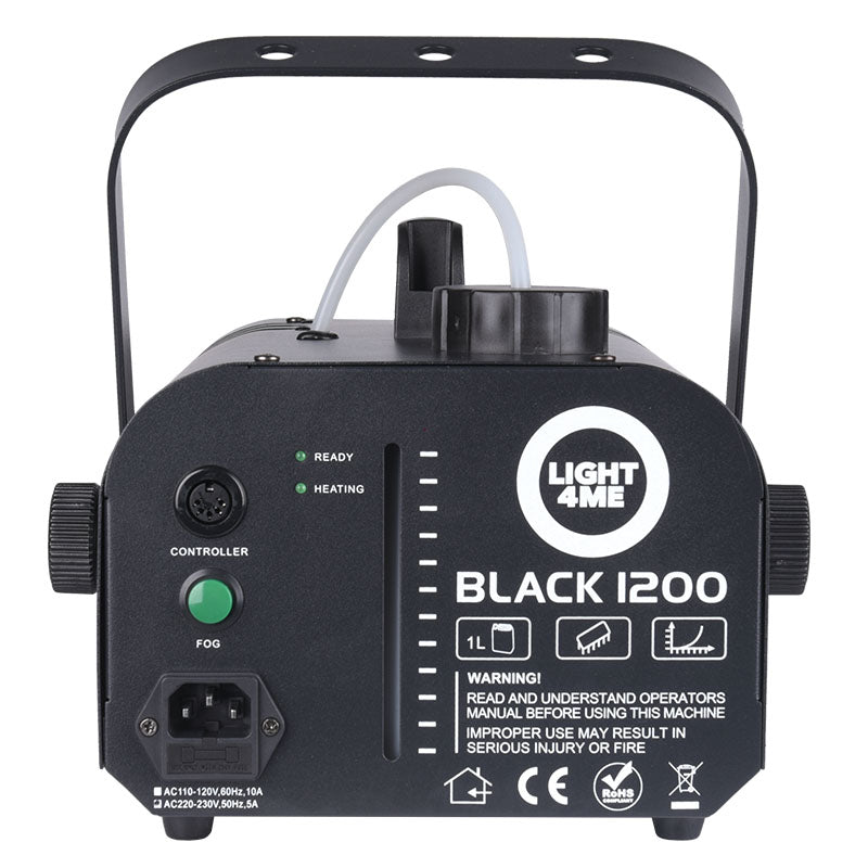 Light4Me 1200 BLACK Nebelmaschine