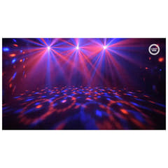 LIGHT4ME T-BAR LED PAR Blütenkugel Laser UV Strobe Diskobeleuchtung Multieffekt