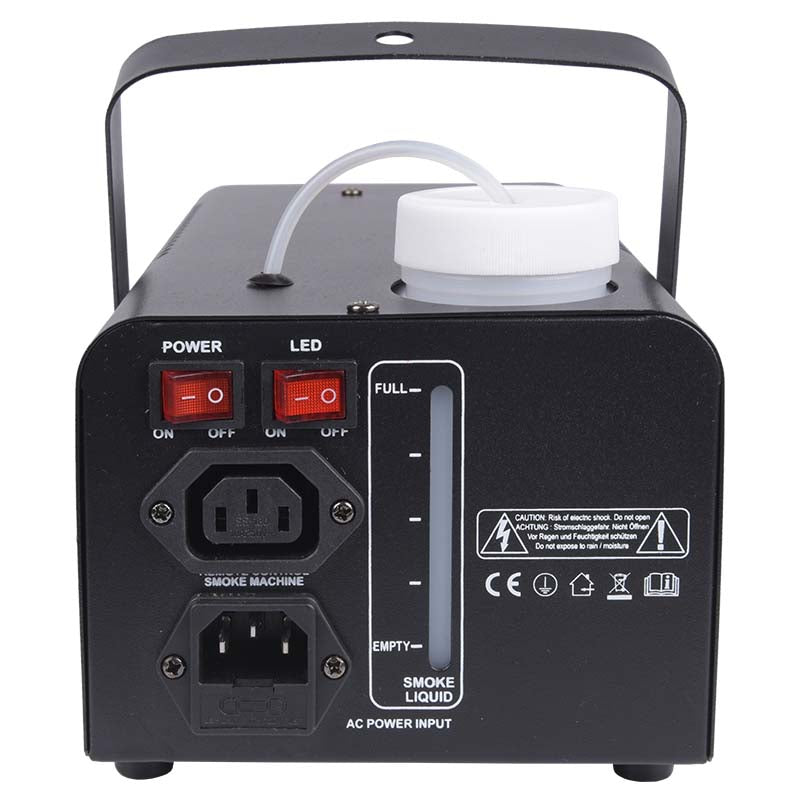 LIGHT4ME S 700W LED-Rauchnebelmaschinen-Effektgenerator mit Fernbedienung