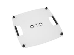 OMNITRONIC BPS-2 Lautsprecherständer/Bodenplatte weiß