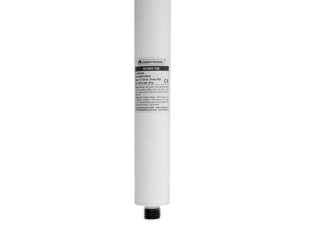 OMNITRONIC Distanzrohr Subwoofer/Satellit weiß