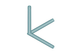 ALUTRUSS SINGLELOCK SPAL-S31 3-Wege-Ecke 90° bk