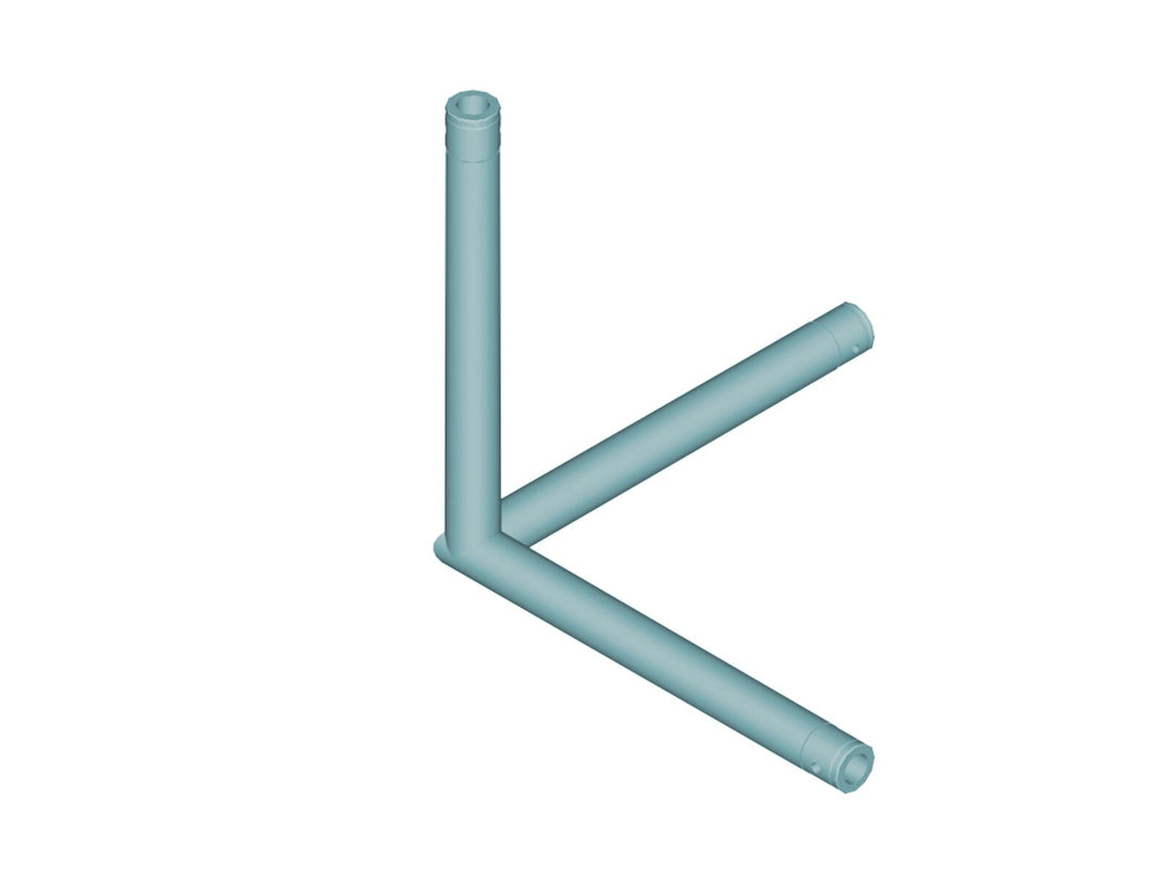 ALUTRUSS SINGLELOCK SPAL-S31 3-Wege-Ecke 90° bk