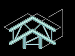 ALUTRUSS BILOCK BQ2-PAL31V 3-Wege-Eckstück 90°