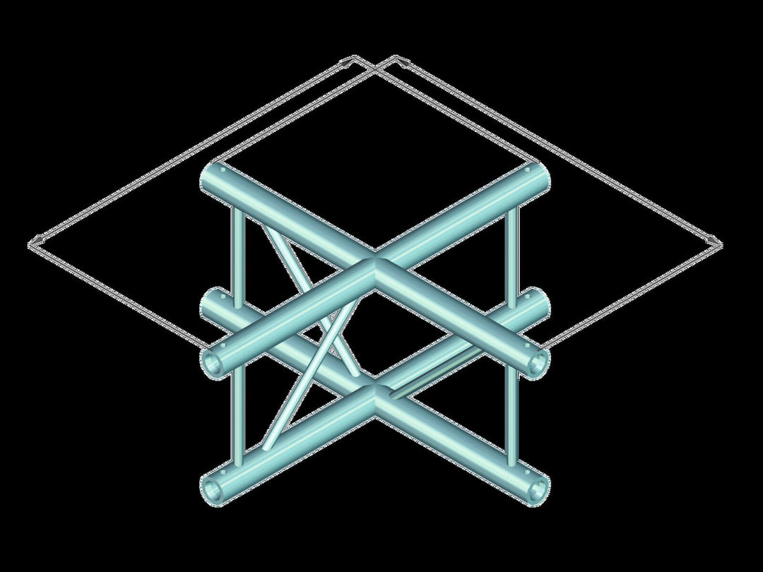 ALUTRUSS BILOCK BQ2-PAC41V 4-Wege-Kreuzstück
