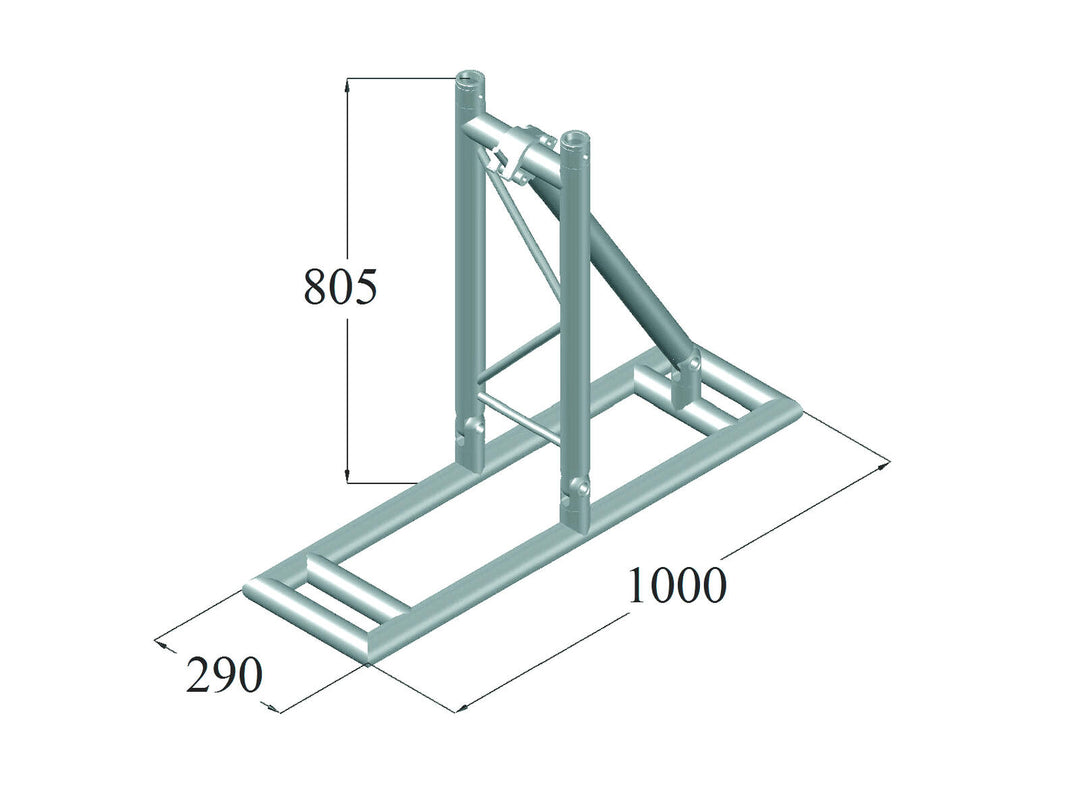 ALUTRUSS BILOCK BQ2-T-3 Ständer