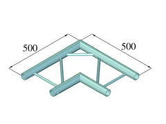 ALUTRUSS BILOCK BQ2-SPAC21H 2-Wege-Eckstück 90° bk