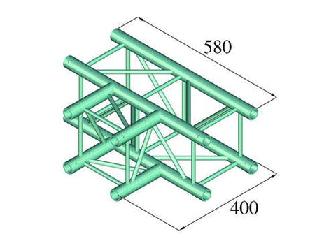 Alutruss DECOLOCK DQ4-PAT35 3-Wege T-Stück (90¡)