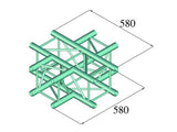 Alutruss DECOLOCK DQ4-PAC41 4-Wege Kreuzstück