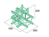 Alutruss DECOLOCK DQ4-PAT42 4-Wege T-Stück