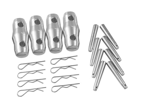 ALUTRUSS QUADLOCK QL-ET Set Konus/Drehpunkt/Stift