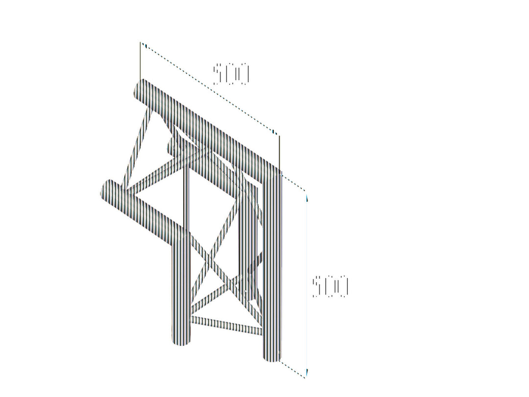 ALUTRUSS TRILOCK E-GL33 C-24 2-Wege-Ecke 90° /\