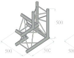 ALUTRUSS TRILOCK E-GL33 C-33 3-Wege-Eckstück